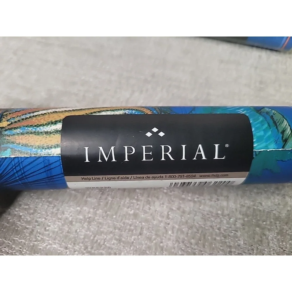 3‎ Vintage Imperial Wallpaper Border Fish Ocean Motif 15 YARDS Aquarium Blue NEW